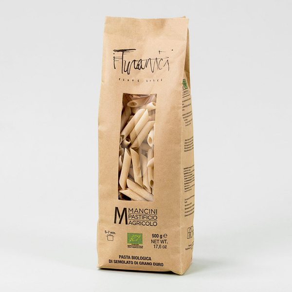 MAKARON PENNE LISCE TURANICI BIO BUSTA 500GR