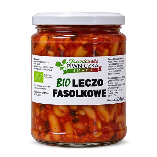 Leczo fasolkowe BIO 500 g Jacentowska Piwniczka Smaku