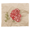 Salami z czosnkiem SALAME CASERECCIO CON AGLIO SALUMI VIDA laska 0,57kg BIO